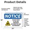 Signmission Do Not Enter If You Are Pregnant Sign, Vinyl Decal, 24in W x 18in L, 2PK OS-2PACK-NS-D-1824-L-11188 - alternate 3